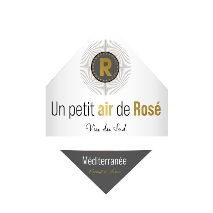 Un petit Air de Rosé 2024 Méditerrannée - Vin rosé de Provence