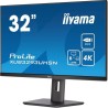 Ecran PC - IIYAMA - 32'' - UHD - 60Hz - Dalle IPS - 4ms - Ajustable en