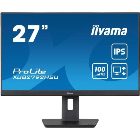Ecran PC - IIYAMA - 27 - FHD - 100Hz - Dalle IPS - 0,4ms - XUB2792HSU-
