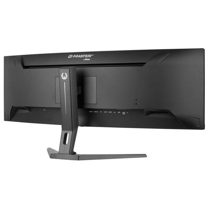 Ecran PC Gamer Incurvé - IIYAMA - 45 - DQHD - 165Hz - Dalle VA - 0,8ms - Ajustable - GCB4580DQSN-B1 Ecran PC Gamer Incurvé - IIYAMA - 45 - DQHD - 165Hz - Dalle VA - 0,8ms - Ajustable - GCB4580DQSN-B1