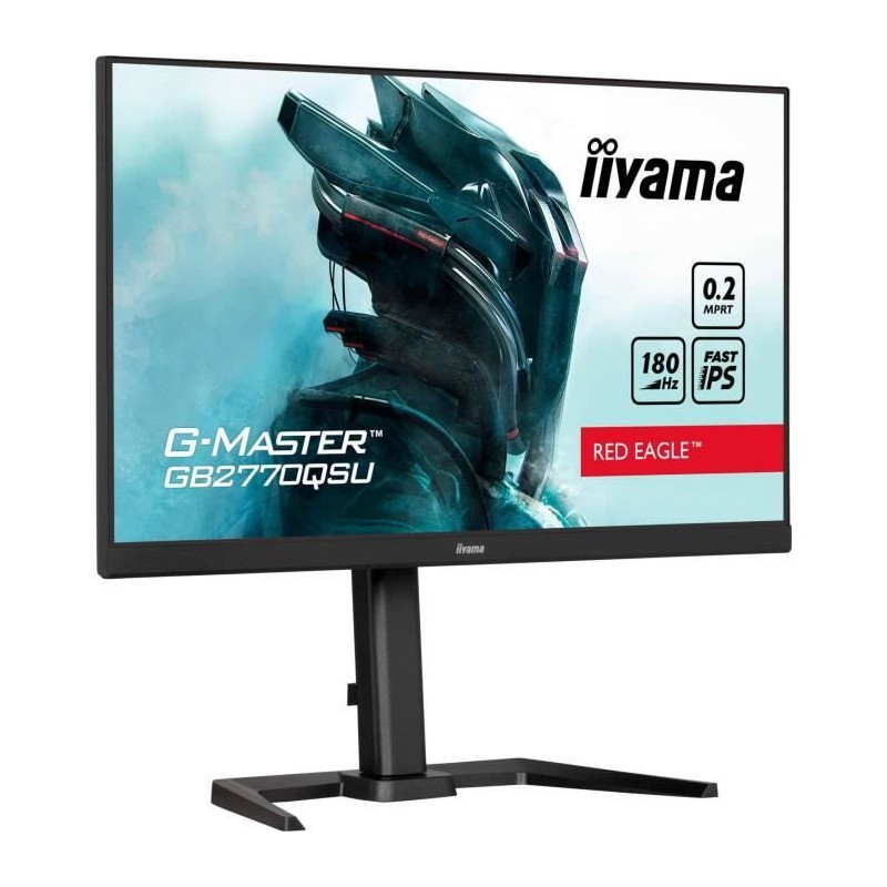 Ecran PC Gamer - IIYAMA - 27 - QHD - 180Hz - Dalle Fast IPS - 0,2ms - Ecran PC Gamer - IIYAMA - 27 - QHD - 180Hz - Dalle Fast IPS - 0,2ms -