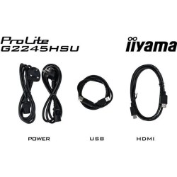 Ecran PC Gamer - IIYAMA - 22 - FHD - 100Hz - Dalle IPS - 1ms - G2245HS