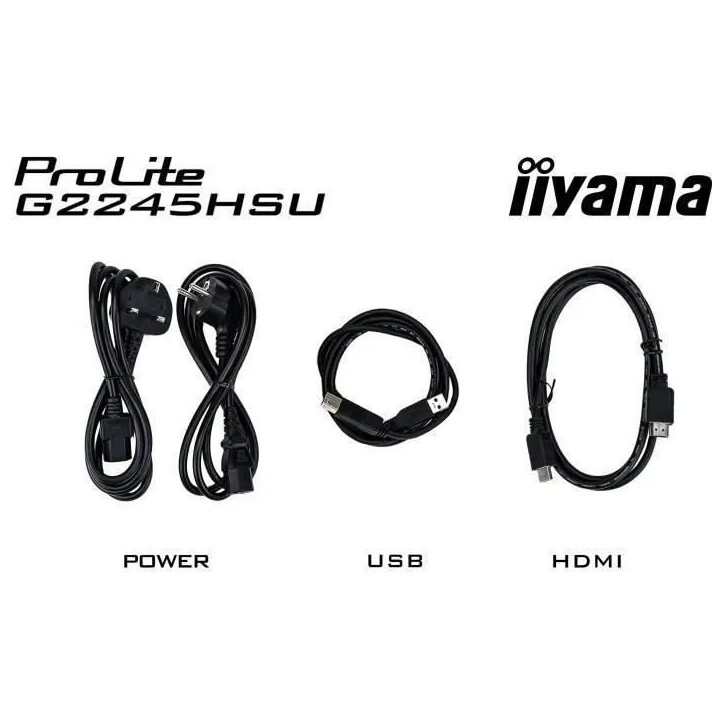 Ecran PC Gamer - IIYAMA - 22 - FHD - 100Hz - Dalle IPS - 1ms - G2245HSU-B2