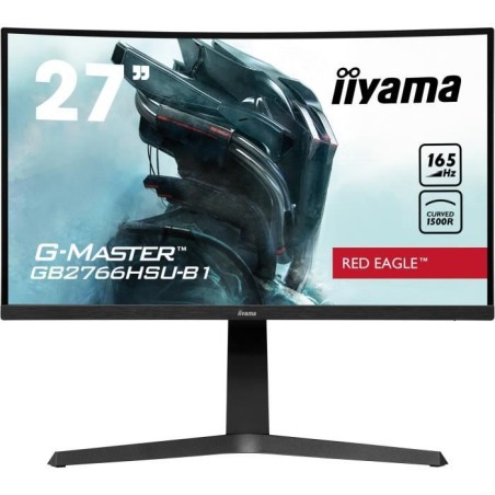 Ecran PC Gamer Incurvé - IIYAMA - 27 - FHD - 165Hz - Dalle VA - 1ms -