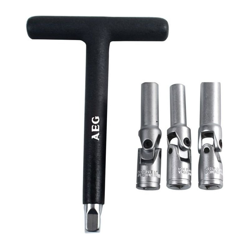 Clé a bougie préchauffage diesel 3 douilles 8-10-12mm - AEG - taille Clé a bougie préchauffage diesel 3 douilles 8-10-12mm - AEG - taille