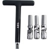 Clé a bougie préchauffage diesel 3 douilles 8-10-12mm - AEG - taille