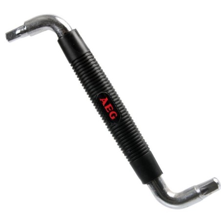 Clé de vidange double carrée 8-10mm - AEG - Poignée ergonomique ant