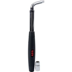 Clé démonte-roue téléscopique douille encliquable réversible 17-1