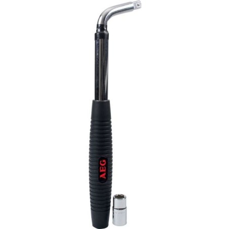 Clé démonte-roue téléscopique douille encliquable réversible 17-1