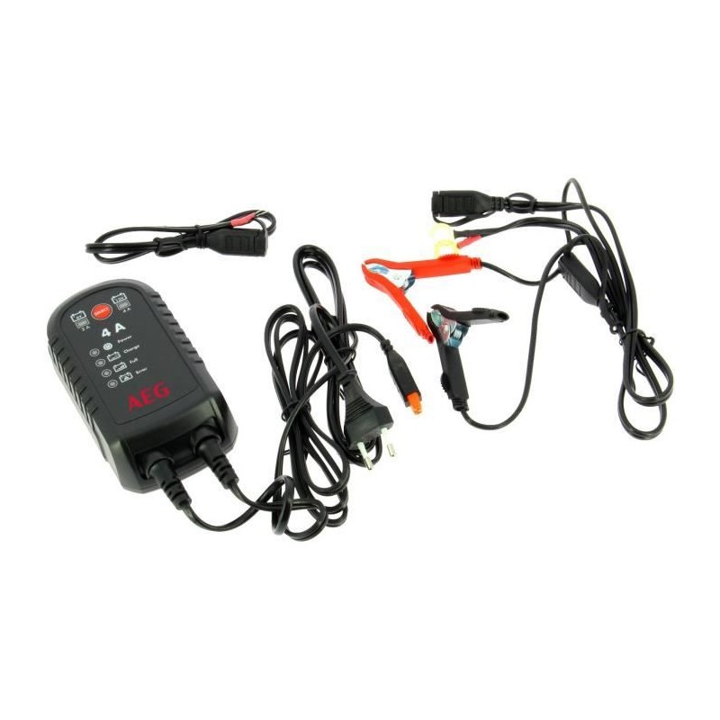 Chargeur batterie - AEG - 4000 mA - Jusqu'a 75 Ah - 230V