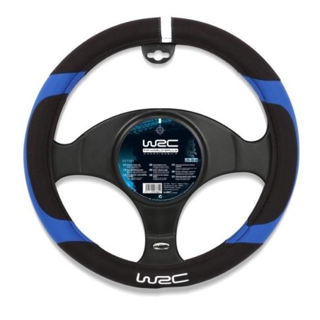 Couvre-volant Blue Race universel volant de 35 a 38cm- WRC - Installation facile - Protege de la chaleur l'été et du froid l'h