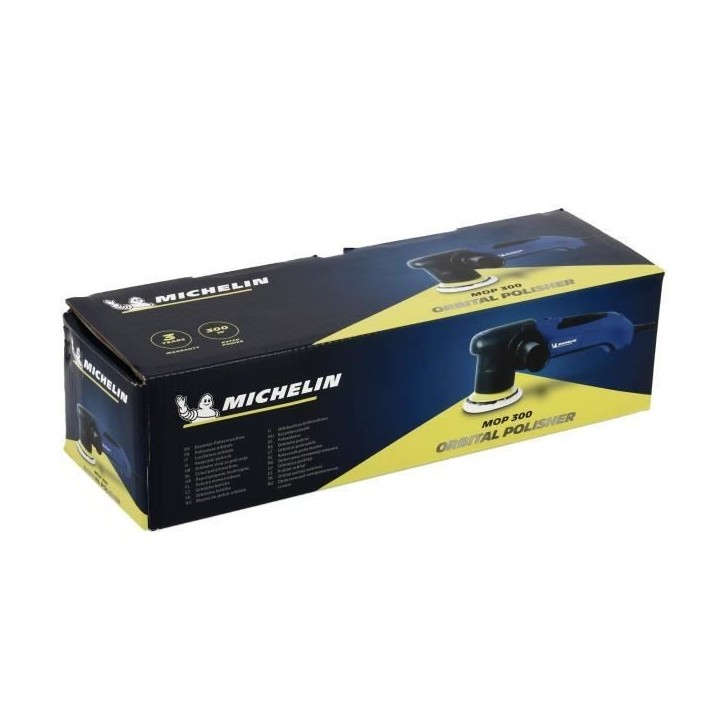 Polisheuse orbitale 230V - 300W - MICHELIN - disque : 75mm - Vitesse de rotation : 3500 - 6400 t/min Polisheuse orbitale 230V - 300W - MICHELIN - disque : 75mm - Vitesse de rotation : 3500 - 6400 t/min