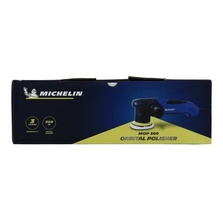 Polisheuse orbitale 230V - 300W - MICHELIN - disque : 75mm - Vitesse de rotation : 3500 - 6400 t/min Polisheuse orbitale 230V - 300W - MICHELIN - disque : 75mm - Vitesse de rotation : 3500 - 6400 t/min