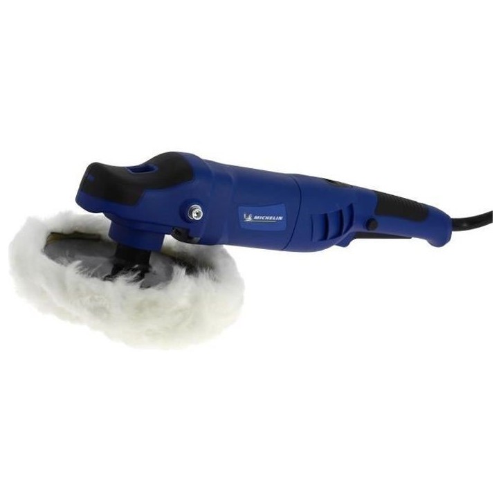 Polisheuse Pro 230V - 1100W - MICHELIN - Disque : 180 mm - Vitesse de rotation : 600-3000 t/min - démarrage progressif - Ecran Polisheuse Pro 230V - 1100W - MICHELIN - Disque : 180 mm - Vitesse de rotation : 600-3000 t/min - démarrage progressif - Ecran