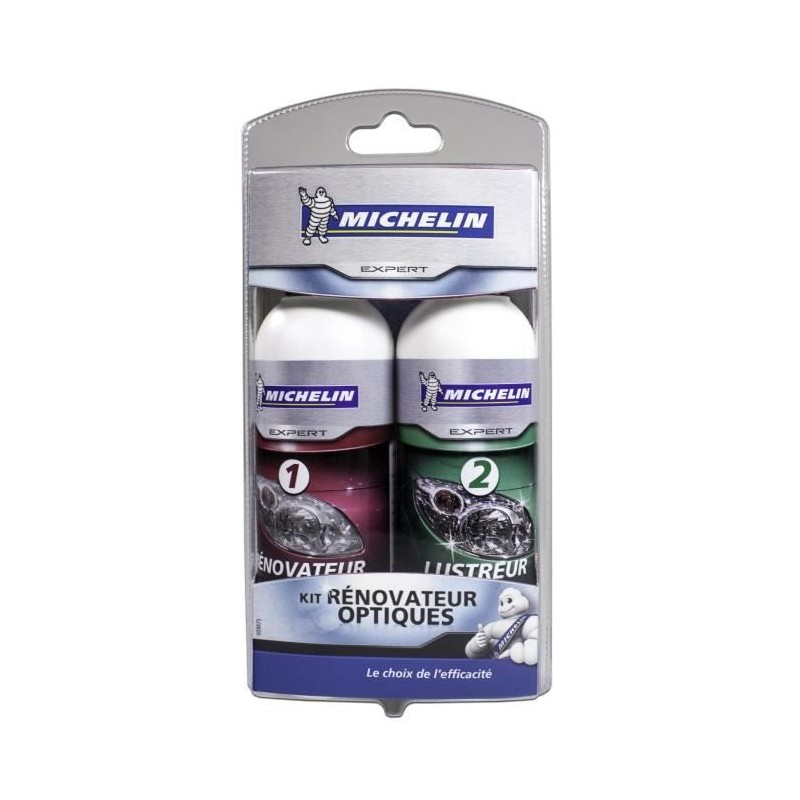 Kit EXPERT rénovation optiques de phares - MICHELIN - spécial contr Kit EXPERT rénovation optiques de phares - MICHELIN - spécial contr