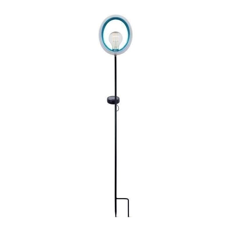 Lanterne solaire - GARDEN ID Lagune - Ø16 h80 cm - Autonomie 6-8h - B Lanterne solaire - GARDEN ID Lagune - Ø16 h80 cm - Autonomie 6-8h - B