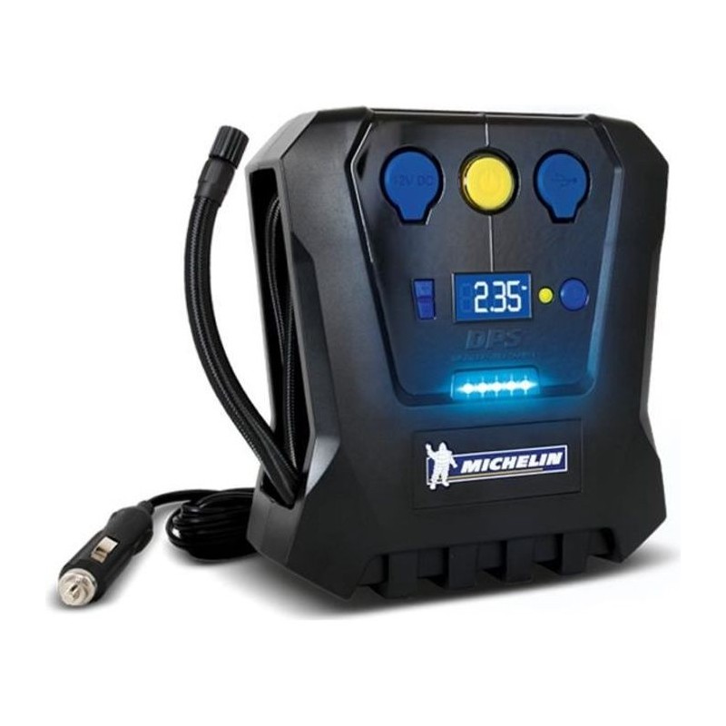 Compresseur programmable 12V de 0.05 bars a 7 bars - MICHELIN - Progra Compresseur programmable 12V de 0.05 bars a 7 bars - MICHELIN - Progra