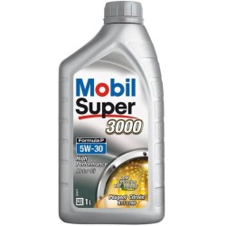 Huile moteur 5W-30 Synthétique - MOBIL - Super 3000 - Formula-P -bido