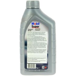 Huile moteur 5W-30 Synthétique - MOBIL - Super 3000 - Formula-P -bido