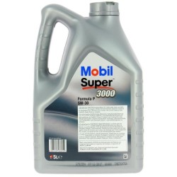Huile moteur 5W-30 Synthétique - MOBIL - Super 3000 - Formula-P -bido