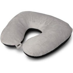 Coussin microbilles 2en1 Cale nuque et Oreiller 37x29x10cm - KINE TRAV