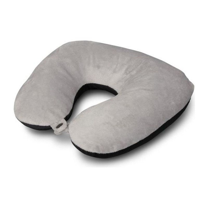 Coussin microbilles 2en1 Cale nuque et Oreiller 37x29x10cm - KINE TRAV Coussin microbilles 2en1 Cale nuque et Oreiller 37x29x10cm - KINE TRAV