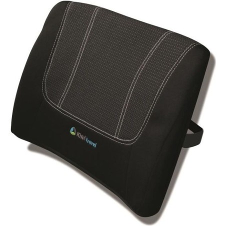 Coussin lombaire ergonomique confort - KINE TRAVEL - 41.5 x 40 x 9/2 c