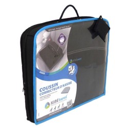 Coussin correcteur assise auto en mousse 38,5 x 32 x 7/4,5 cm - KINE T