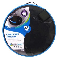 Coussin rotatif avec disque de transfert 39x39x6cm - KINE TRAVEL -Aide