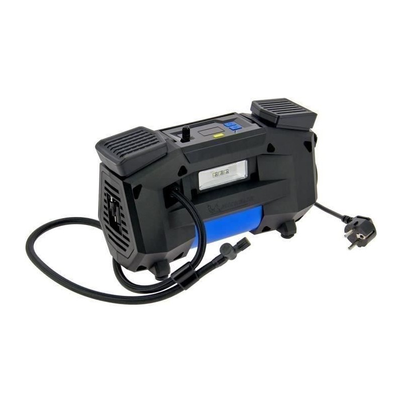 Compresseur 230V - MICHELIN - gonflage de 0.05 bars jusqu'a 7 bars - H Compresseur 230V - MICHELIN - gonflage de 0.05 bars jusqu'a 7 bars - H