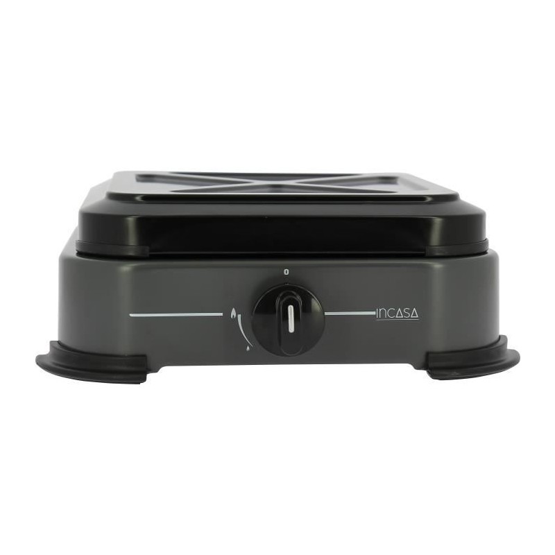 Réchaud a gaz d'extérieur 1 feu - INCASA - 016464 - 2,2 kW - Noir -