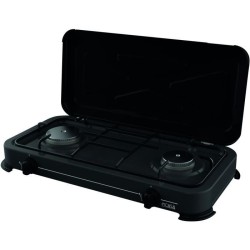 Réchaud a gaz - INCASA - 016465 - 2 feux - Puissance 3,4 kW - Dimensi