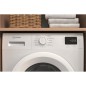 Lave-linge hublot INDESIT IMW862MYTIMEFR MyTime - 8 kg - Induction - L60cm - 1200 trs/min - Classe A - Blanc