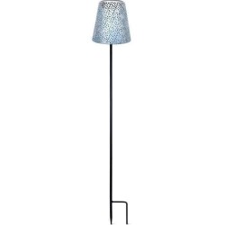 Lampe solaire - GARDEN ID Argent - Ø12 h70 cm - Autonomie 6-8h - Pied