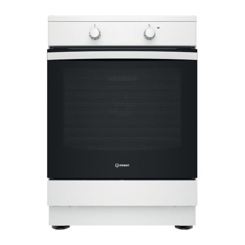 Cuisiniere a induction - INDESIT - IS67IQ5KCW/E - 3 foyers - 2600 W - Cuisiniere a induction - INDESIT - IS67IQ5KCW/E - 3 foyers - 2600 W -