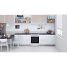 Cuisiniere a induction - INDESIT - IS67IQ5KCW/E - 3 foyers - 2600 W -