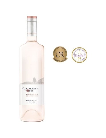 Clairement Rosé de Roche Mazet Pays d'Oc - Vin rosé de Languedoc
