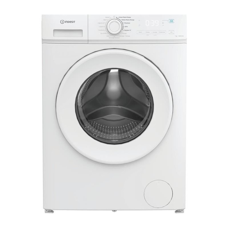 Lave-linge hublot INDESIT IMA762MYTIMEFR - 7 kg - Induction - 1200 trs Lave-linge hublot INDESIT IMA762MYTIMEFR - 7 kg - Induction - 1200 trs