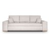 Canapé convertible avec coffre de rangement 3 places - INDIAN - Tissu