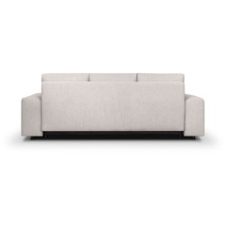 Canapé convertible avec coffre de rangement 3 places - INDIAN - Tissu