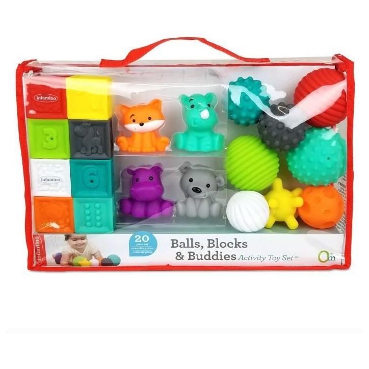 Set sensoriel INFANTINO 20 pieces