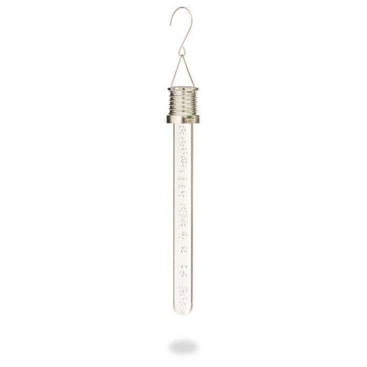 Lanterne Bâton Solaire - GARDEN ID Cristal - 22 cm - Couleur changeante - Autonomie 6-8h - Pile rechargeable.