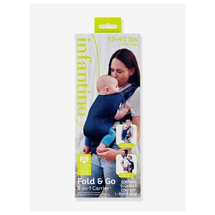 Porte-Bébé - INFANTINO - Fold n Go - Nomade Porte-Bébé - INFANTINO - Fold n Go - Nomade