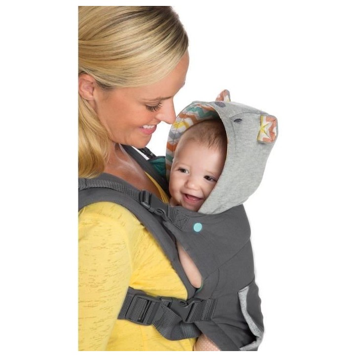 Porte-Bébé INFANTINO Cuddle Up Ourson - 2 modes : ventral face et dorsal Porte-Bébé INFANTINO Cuddle Up Ourson - 2 modes : ventral face et dorsal