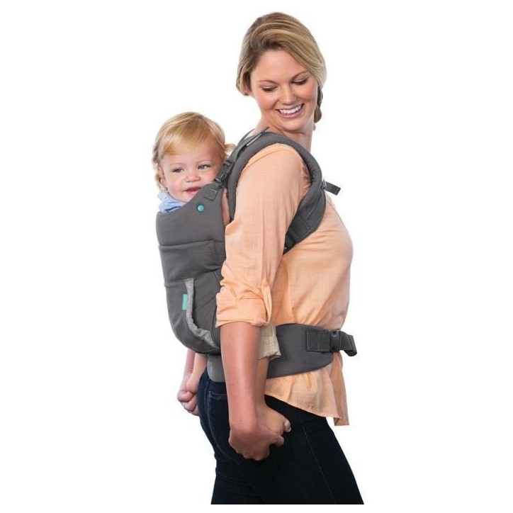 Porte-Bébé INFANTINO Cuddle Up Ourson - 2 modes : ventral face et dorsal Porte-Bébé INFANTINO Cuddle Up Ourson - 2 modes : ventral face et dorsal