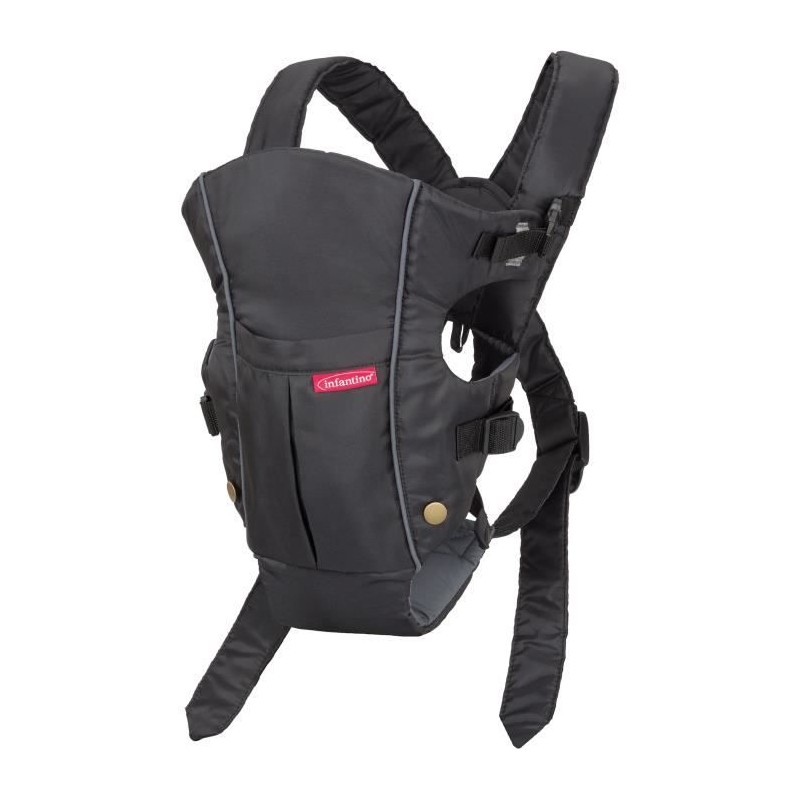 Porte-Bébé INFANTINO - Swift - Ergonomique - Noir/Bleu - Pour Bébé Porte-Bébé INFANTINO - Swift - Ergonomique - Noir/Bleu - Pour Bébé