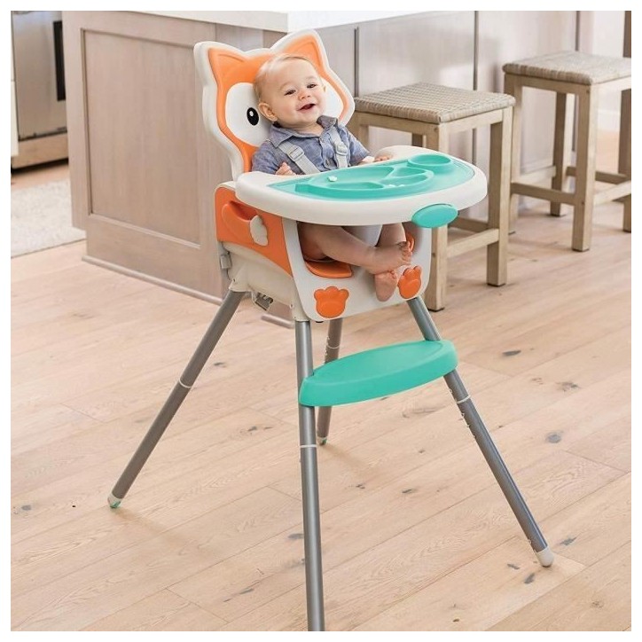 INFANTINO Chaise haute 4 en 1 Renard INFANTINO Chaise haute 4 en 1 Renard