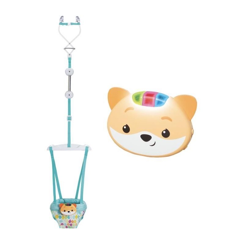 Sauteur de porte - INFANTINO - 303117 - Renard 2 en 1 - Sons et lumier Sauteur de porte - INFANTINO - 303117 - Renard 2 en 1 - Sons et lumier
