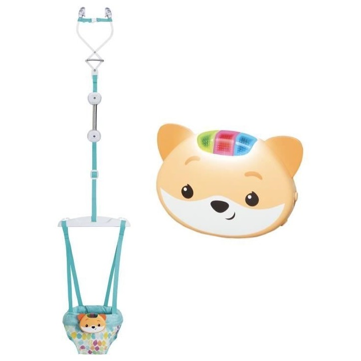 Sauteur de porte - INFANTINO - 303117 - Renard 2 en 1 - Sons et lumieres