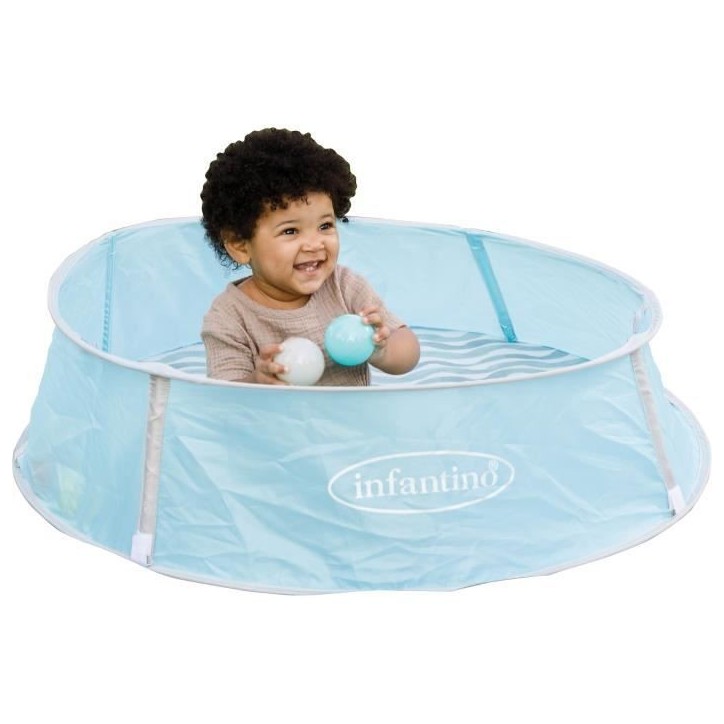 Aire de jeu évolutive a balles 3 en 1 avec canopy anti UV et moustiquaire - INFANTINO - 303127 Aire de jeu évolutive a balles 3 en 1 avec canopy anti UV et moustiquaire - INFANTINO - 303127